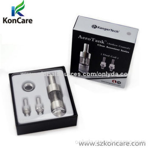 Kanger Aerotank, 2.5mL Capacity, Airflow Control, 2.0Ω Dual-coil Resistance